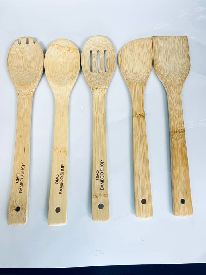 Bamboo Spatula for wholesale by MadebyOmo