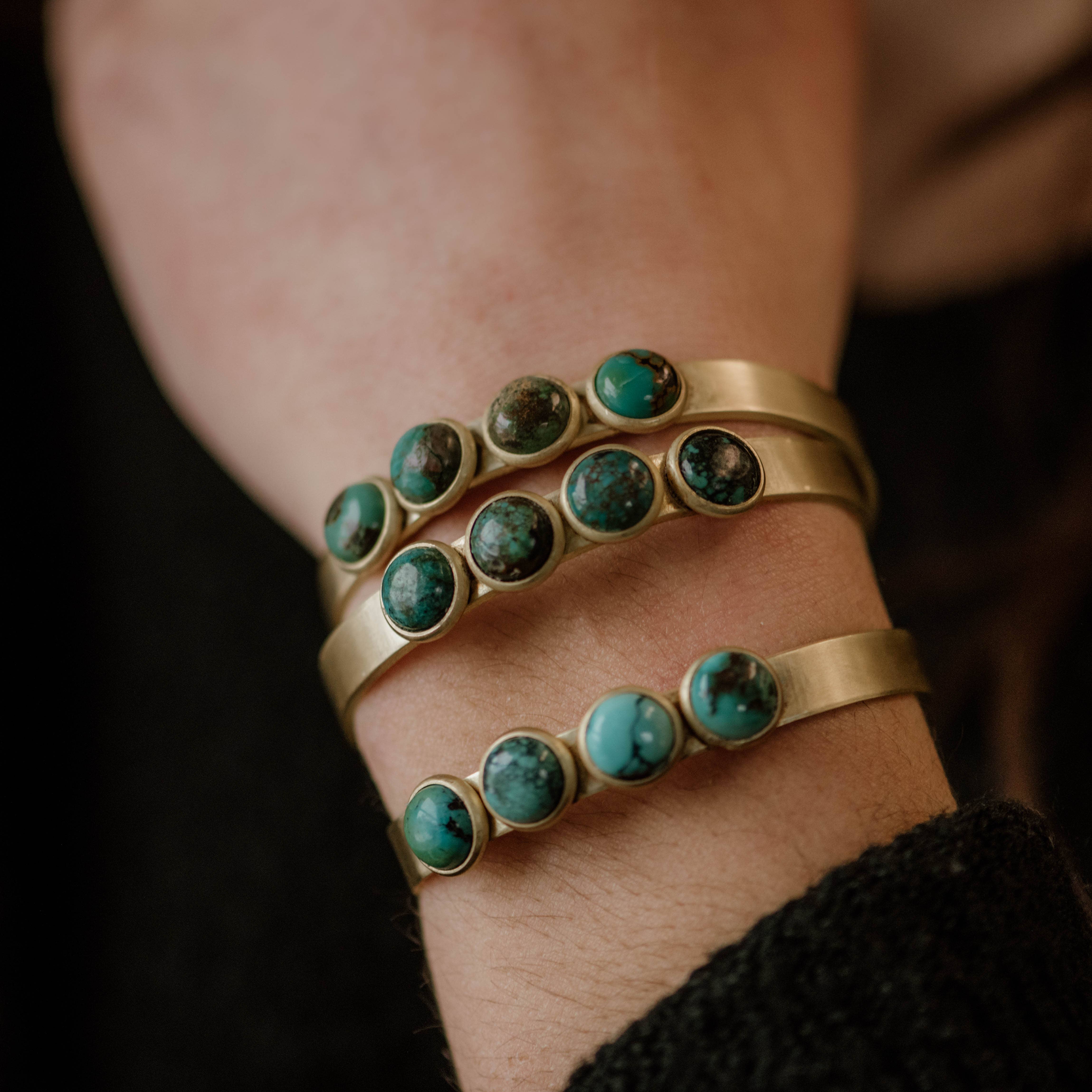 Commonform - Wholesale Cuff Bracelet - Bridger Cuff // Turquoise3