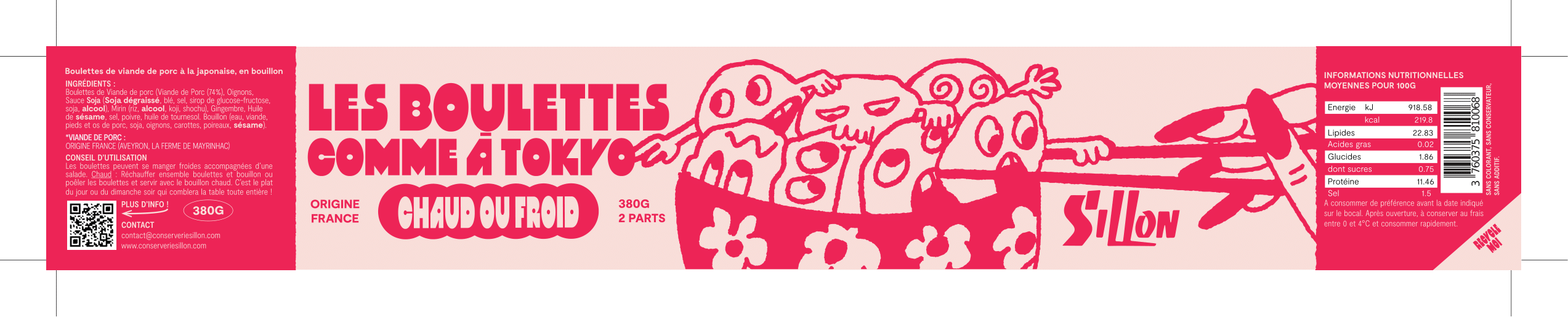 Sillon - Wholesale Shelf Stable Prepared Meal - Tokyo-style Pork Meatballs1