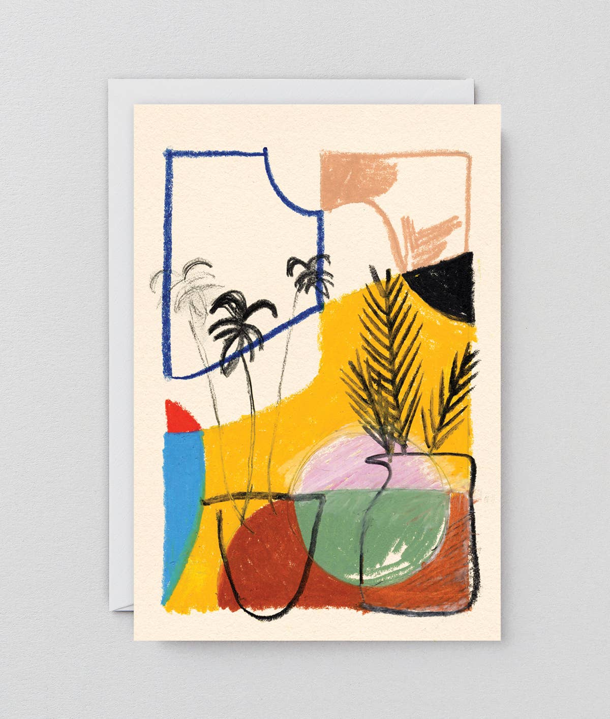 Wrap (US duties paid) – wholesale Everyday greeting card – ‘Water The Plants’ Art Card1