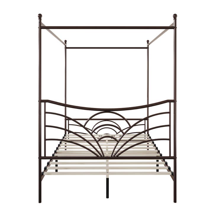 Home Design - Wholesale Bed - Home Design Denver Metal Canopy Bed Frame For Adult8