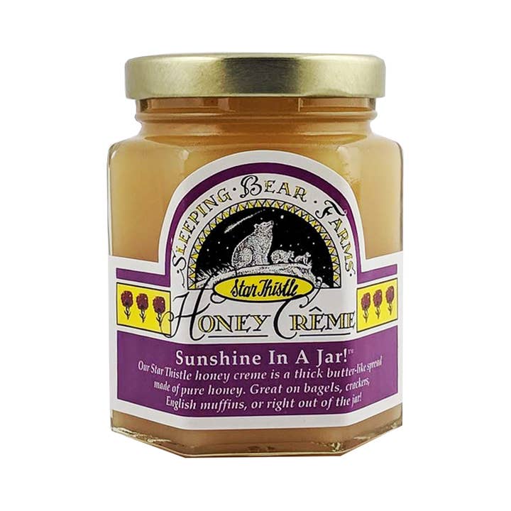 8 Oz. Star Thistle Honey Creme Gourmet Pack for wholesale by Sleeping Bear Farms