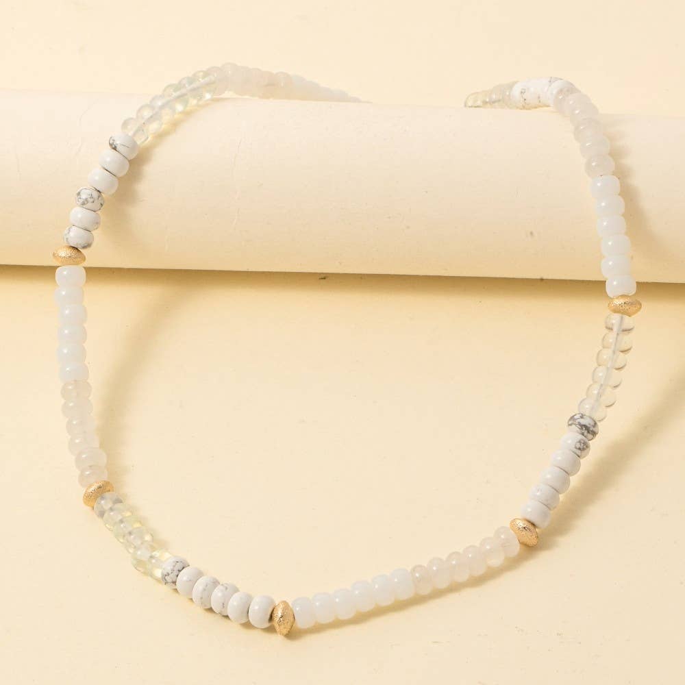 Anarchy Street - Wholesale Pendant/Charm Necklace - Mixed Semi Precious Stone Beaded Necklace8