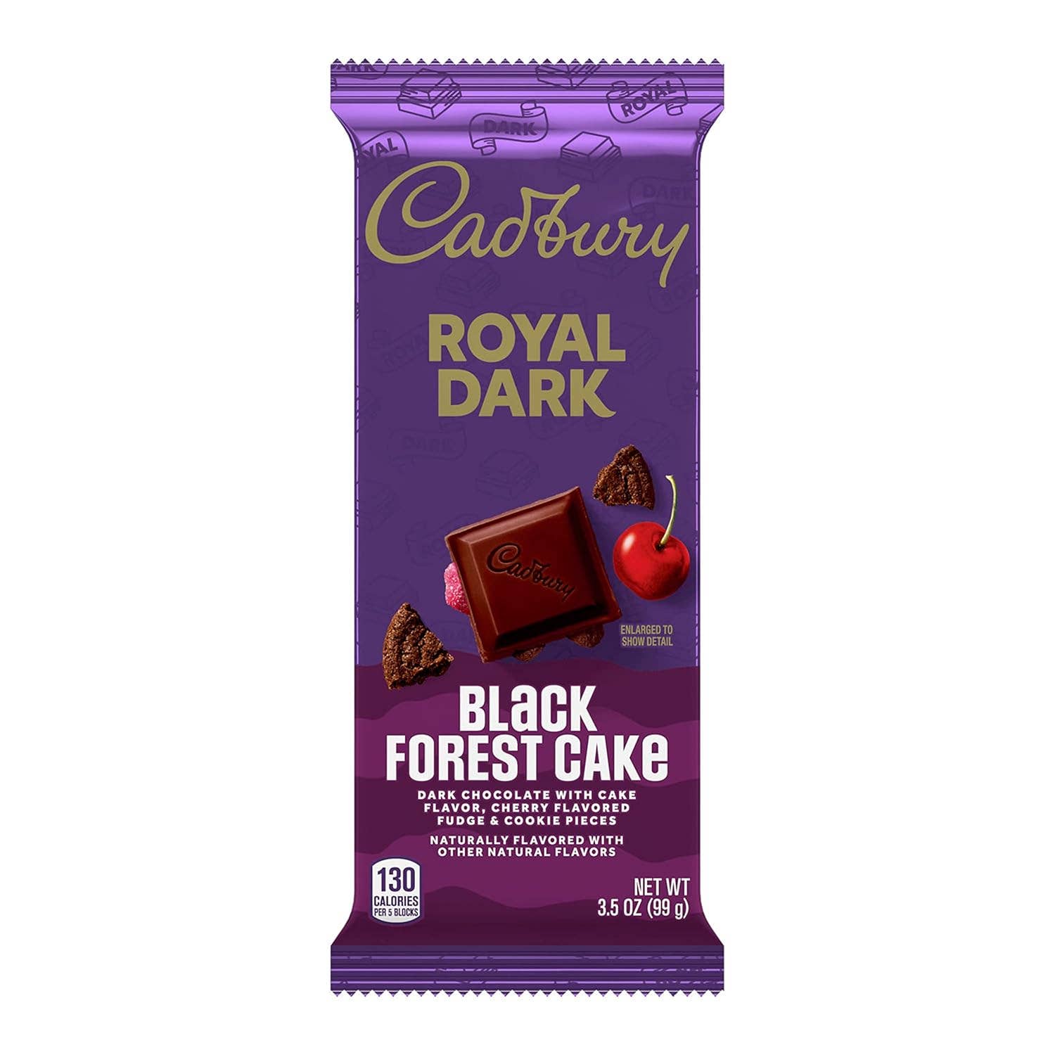 Snacky Candy - Vente Barre chocolatée - Tablette de chocolat Cadbury Forêt-Noire 3,5 oz paquet de 141