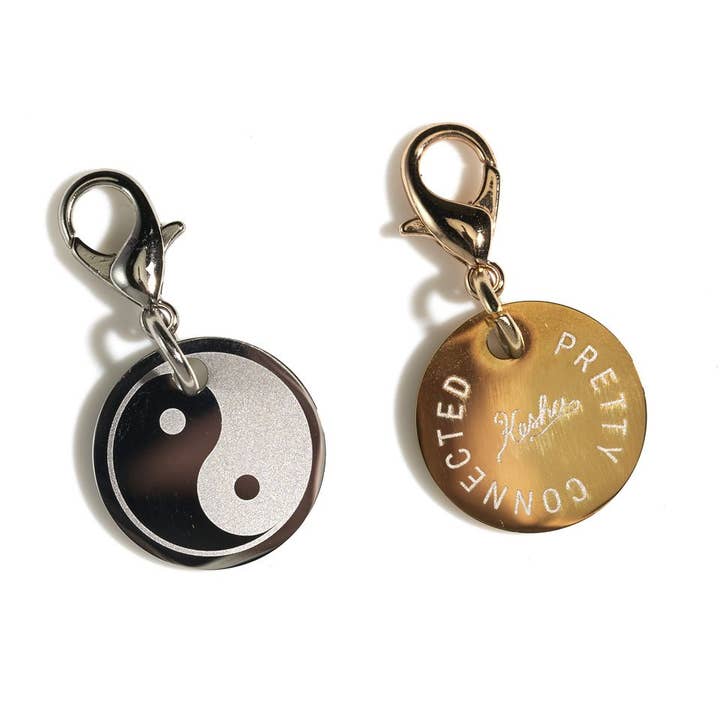 Pretty Connected - Vente Breloques/médailles personnalisées - Breloque KESHA Yin Yang
