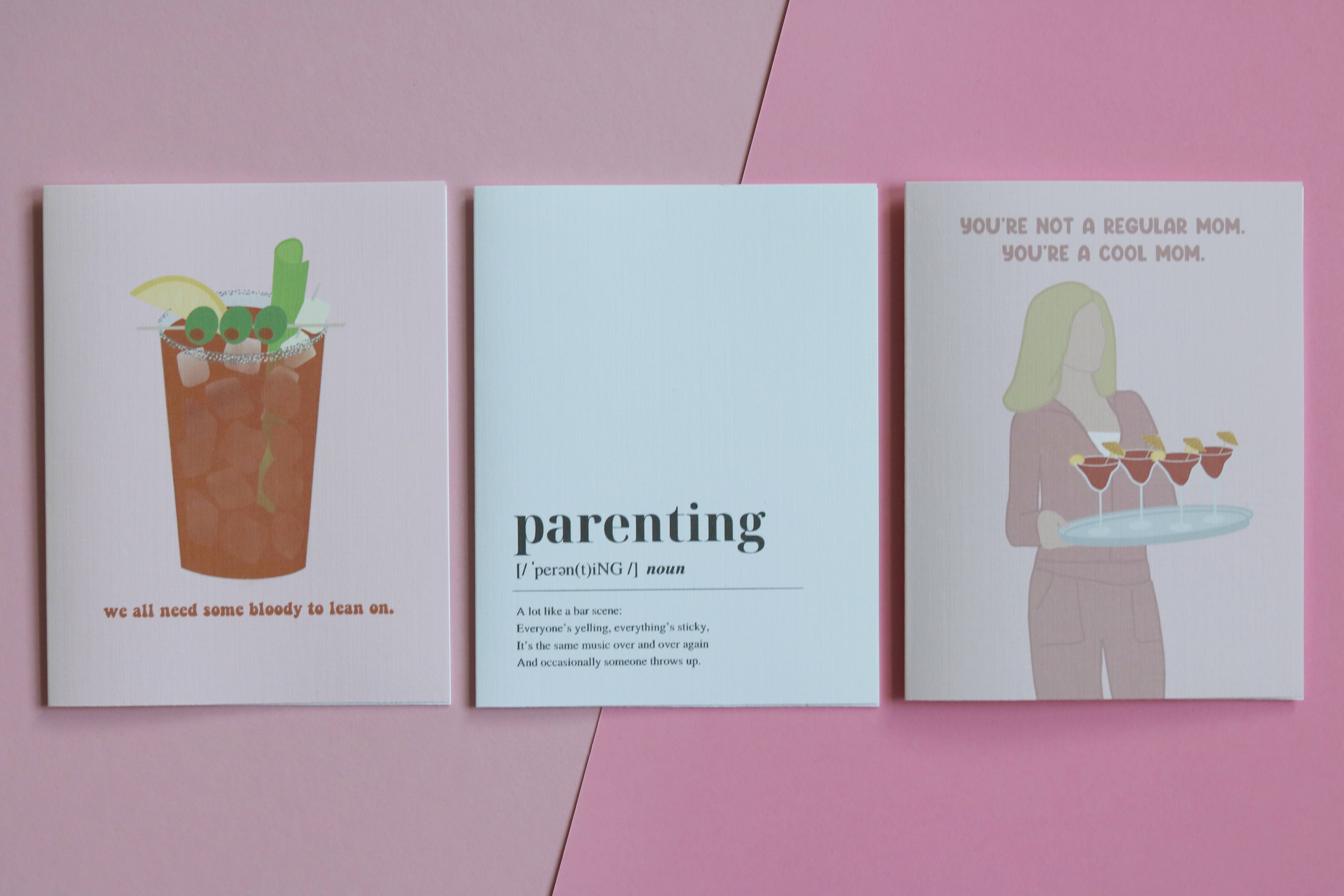 Kelly Scott Design Co - Wholesale Everyday Greeting Card - Bloody Mary Card -- Funny Cocktail Card // Cocktail Card2