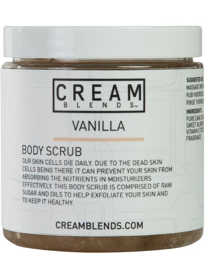 Vanilla Body Scrub for wholesale by CREAM BLENDS
