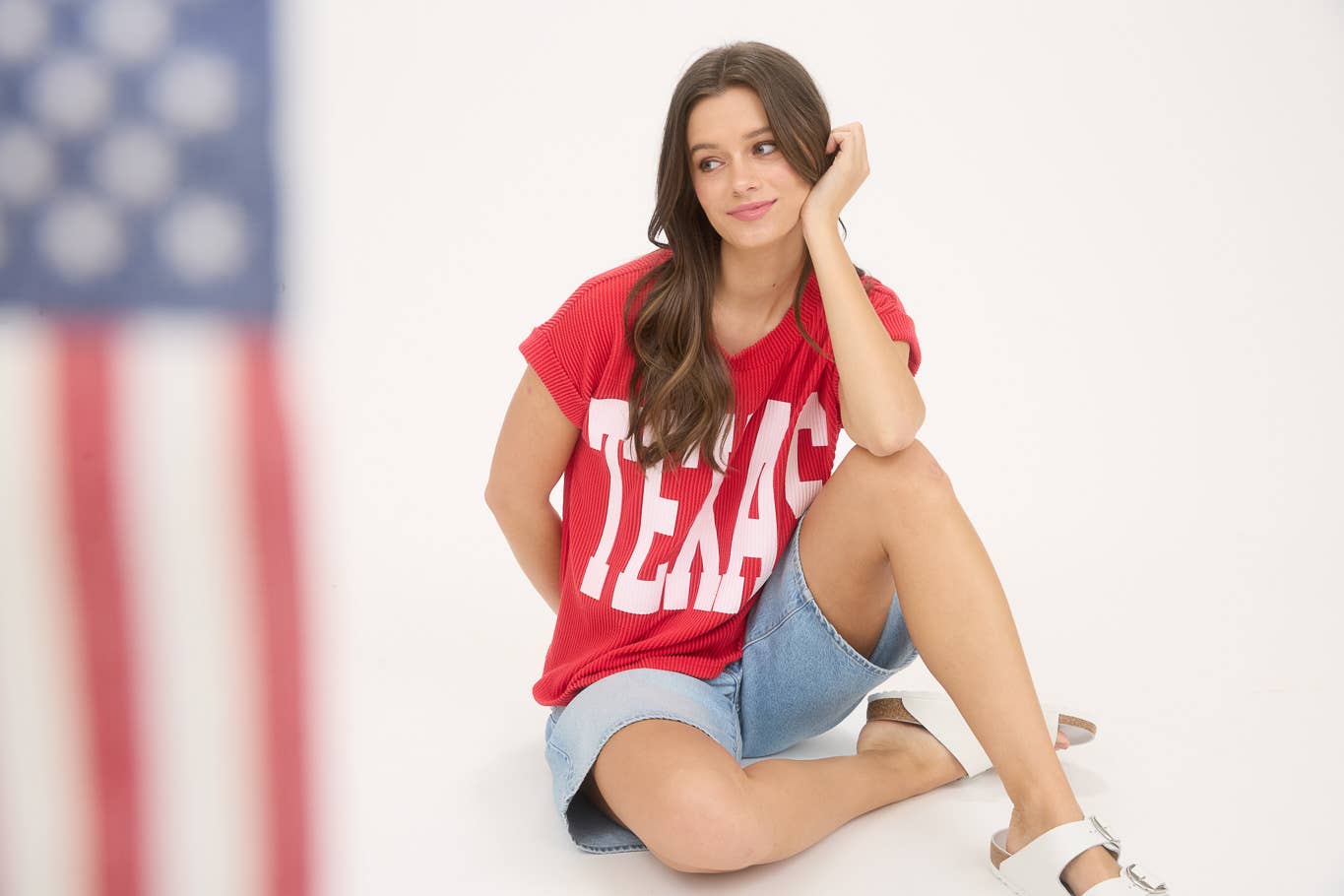 Blu Pepper - Wholesale Knit Top - Women's - TEXAS SHORT SLEEVE SWEATER KNIT T-SHIRT13