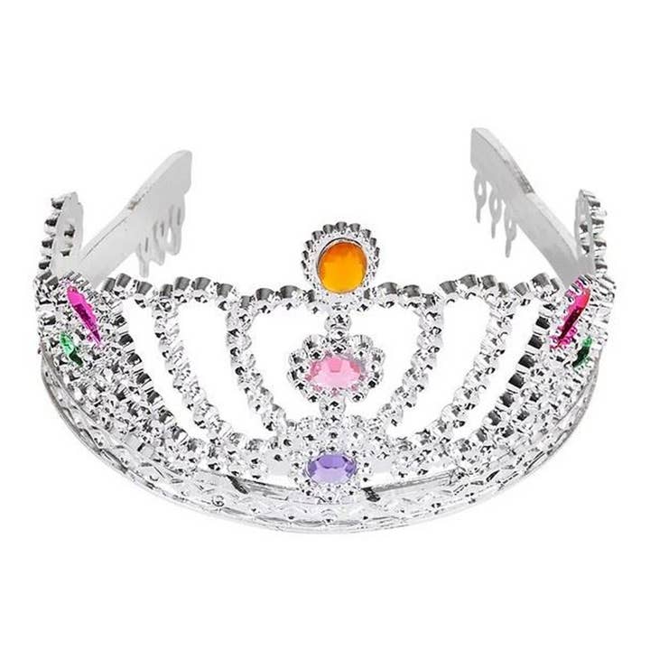 Pagdee Kids Juniors - Venta al por mayor Tiara - Niños - Coronas de Princesa con Diamantes de Imitación - Variadas