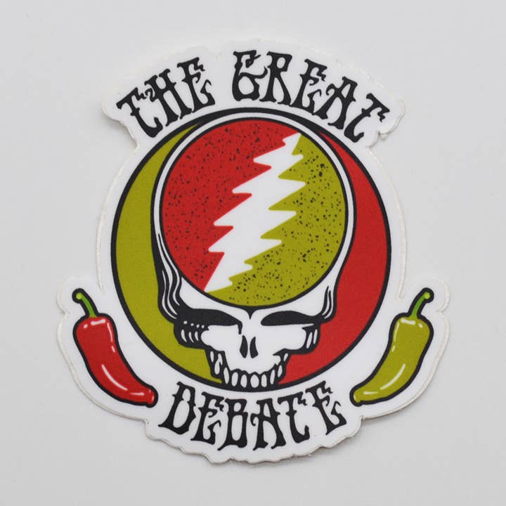 Il grande dibattito - Sticker per la vendita all'ingrosso da parte di Metal the Brand