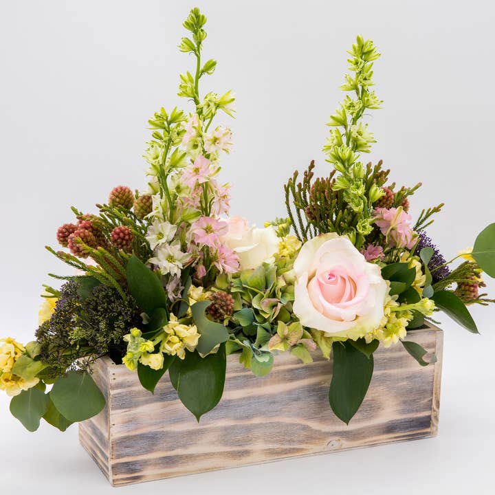 UNIMIX FLORAL - Vente Jardinière - Jardines/contenants en bois 12 « x 4"9