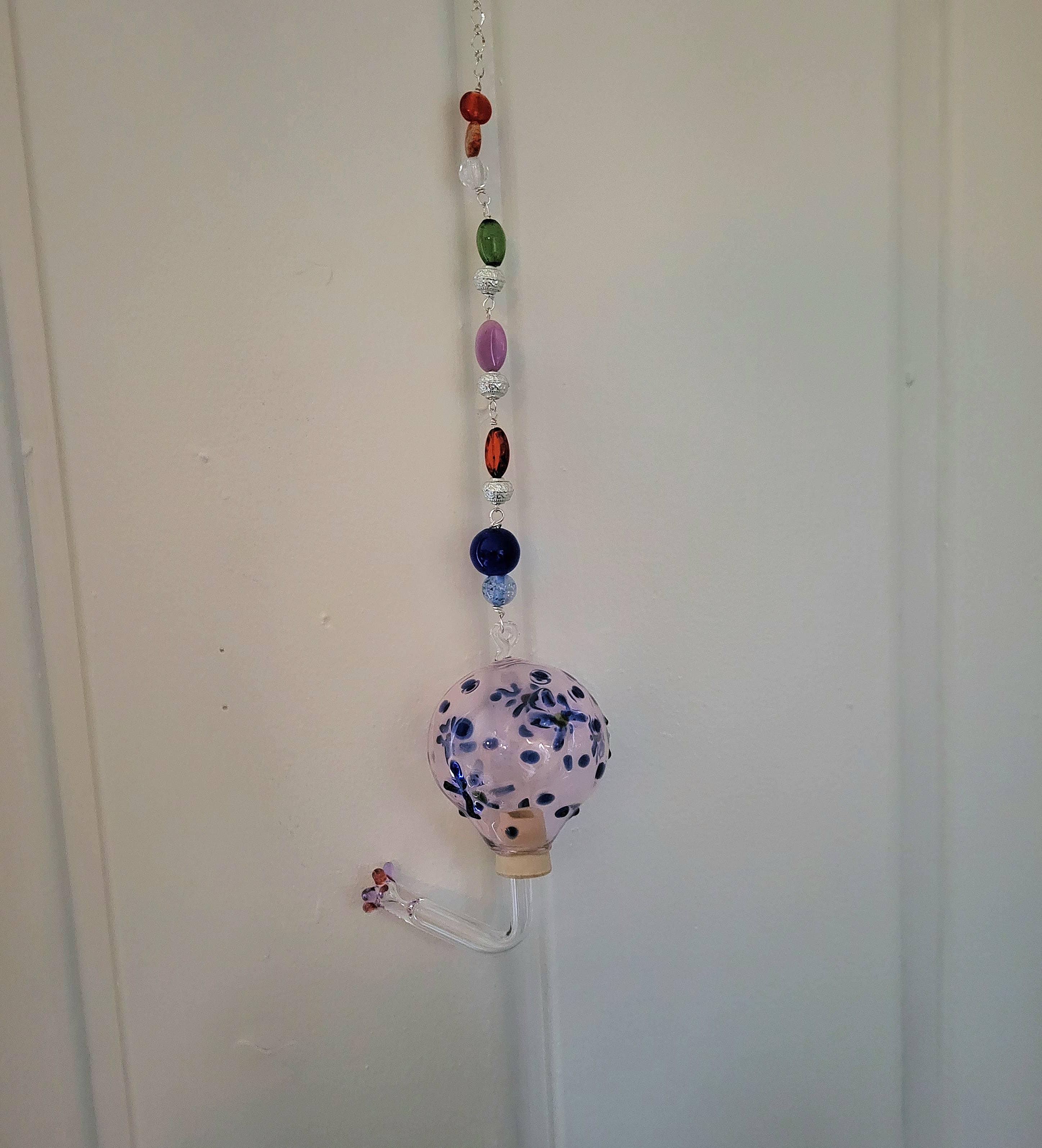 AB Glass Designs - Wholesale Bird Feeder - Blown Glass Hummingbird Feeder6