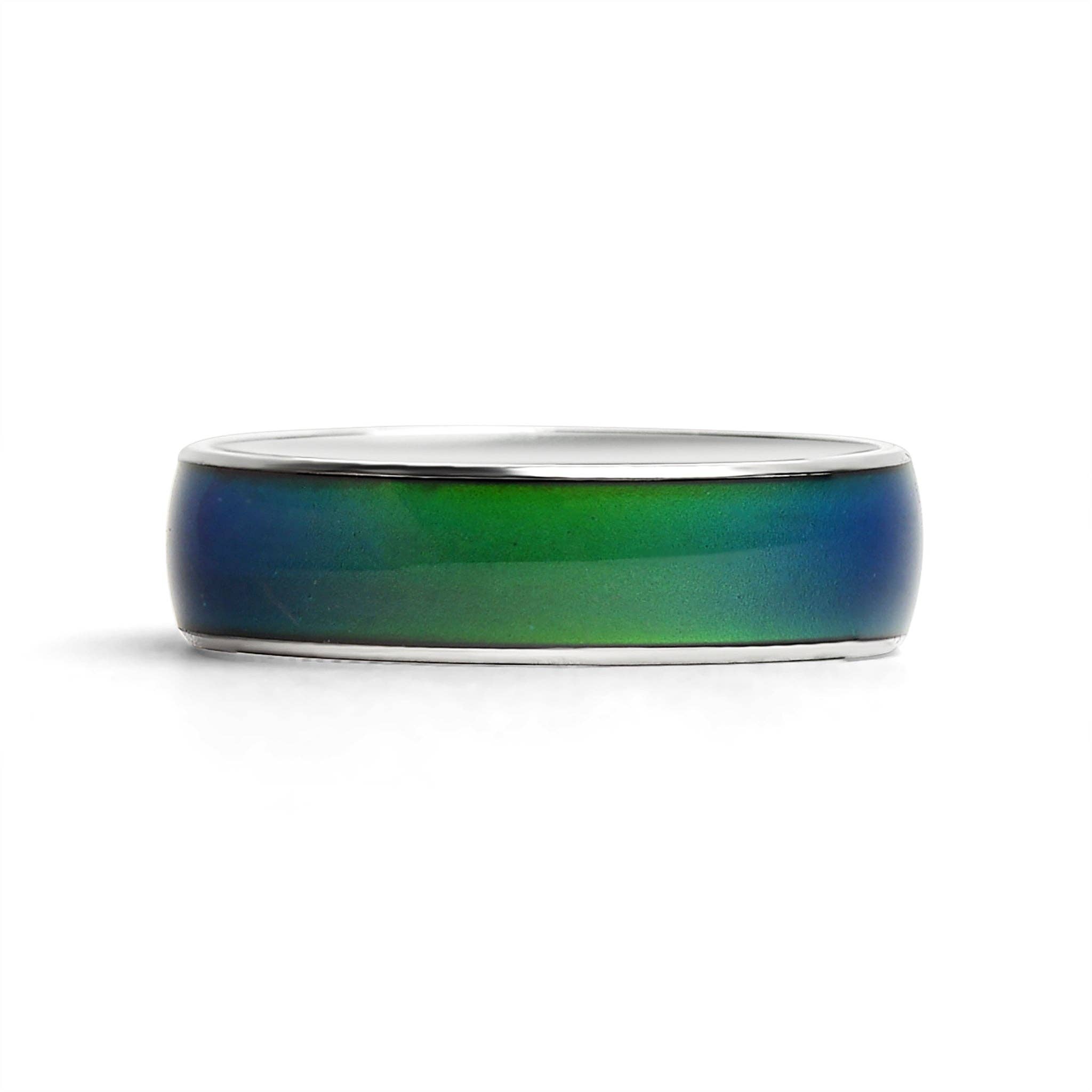 WJW - Wholesale Band/Stacked Ring - Mood Band Stainless Steel Ring1