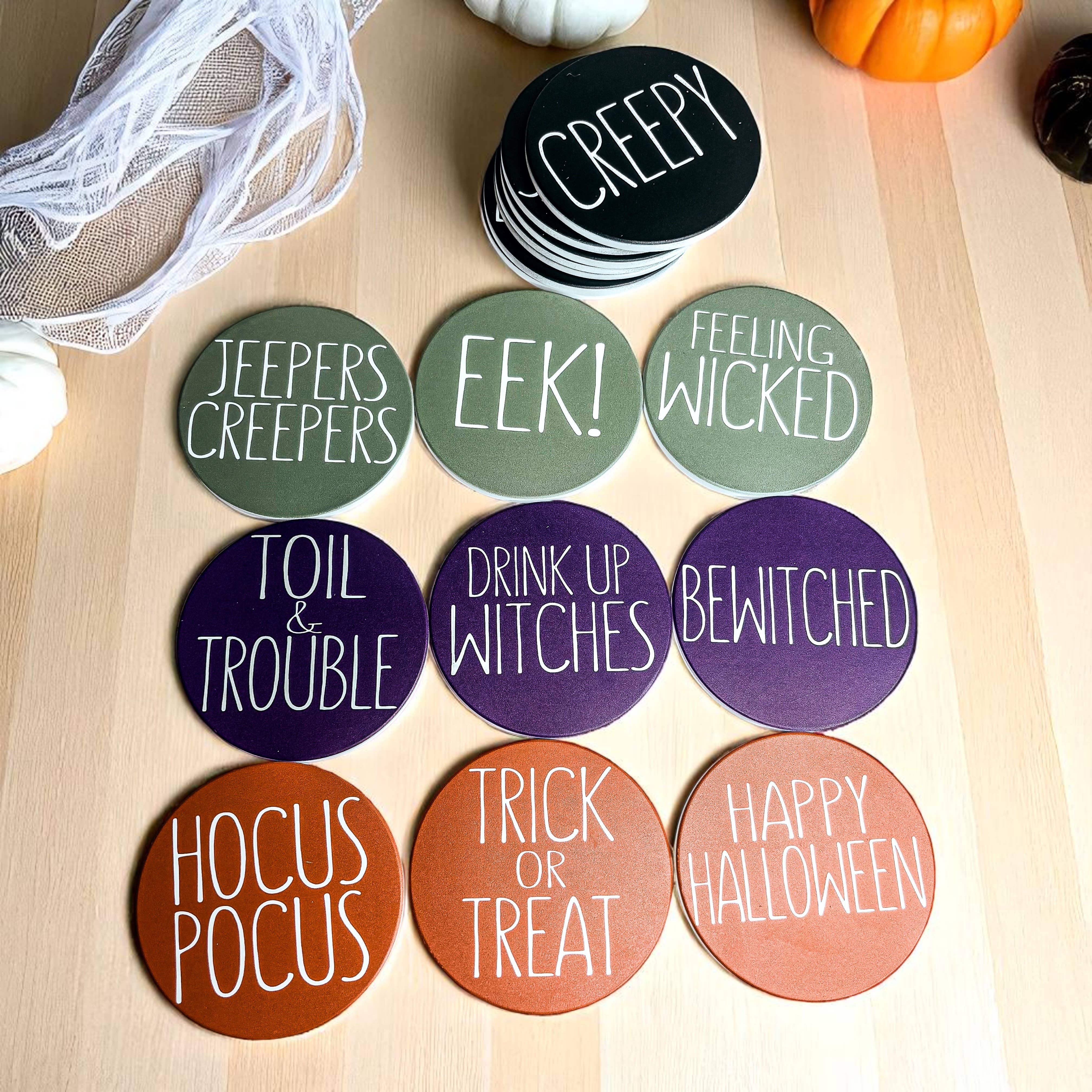 Gia Roma - Wholesale Onderzetters - Chinoiserie Halloween Onderzetters, Luxe Herfst Huisdecoraties49