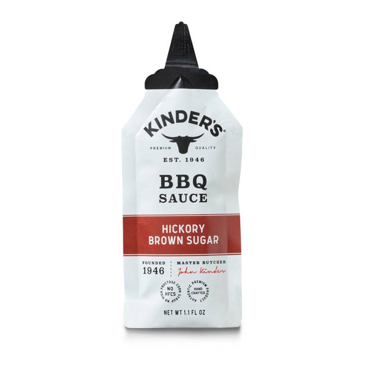 Kinder's Sauces & Seasonings - Venta al por mayor Salsas - Sobres / Botellas Blandas - Barbacoa de Azúcar Moreno y Nogal