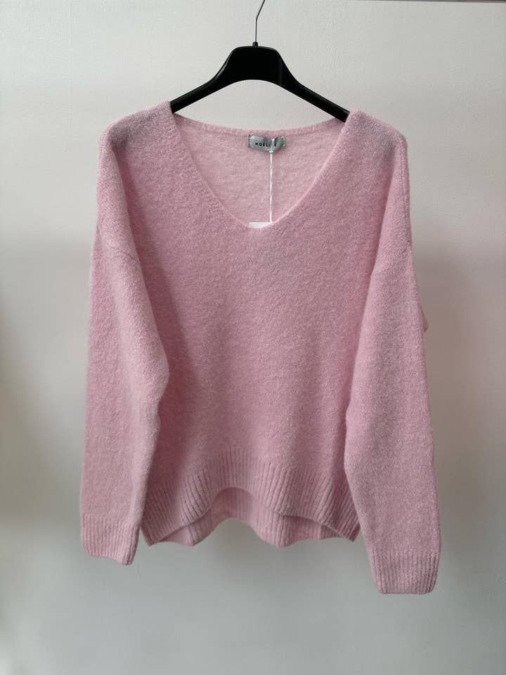 NOELINE - Wholesale Knit Sweater - Women's - Superfine alpaca sweater 761119