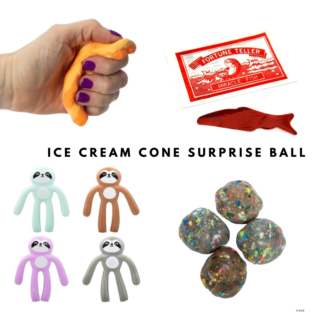 First Cabin Co. - Vente Cadeau amusant/original - Cornet de crème glacée Surprise Ball 1