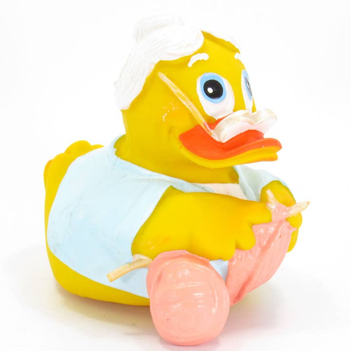Grandmother Rubber Duck for wholesale by Ducks in the Window