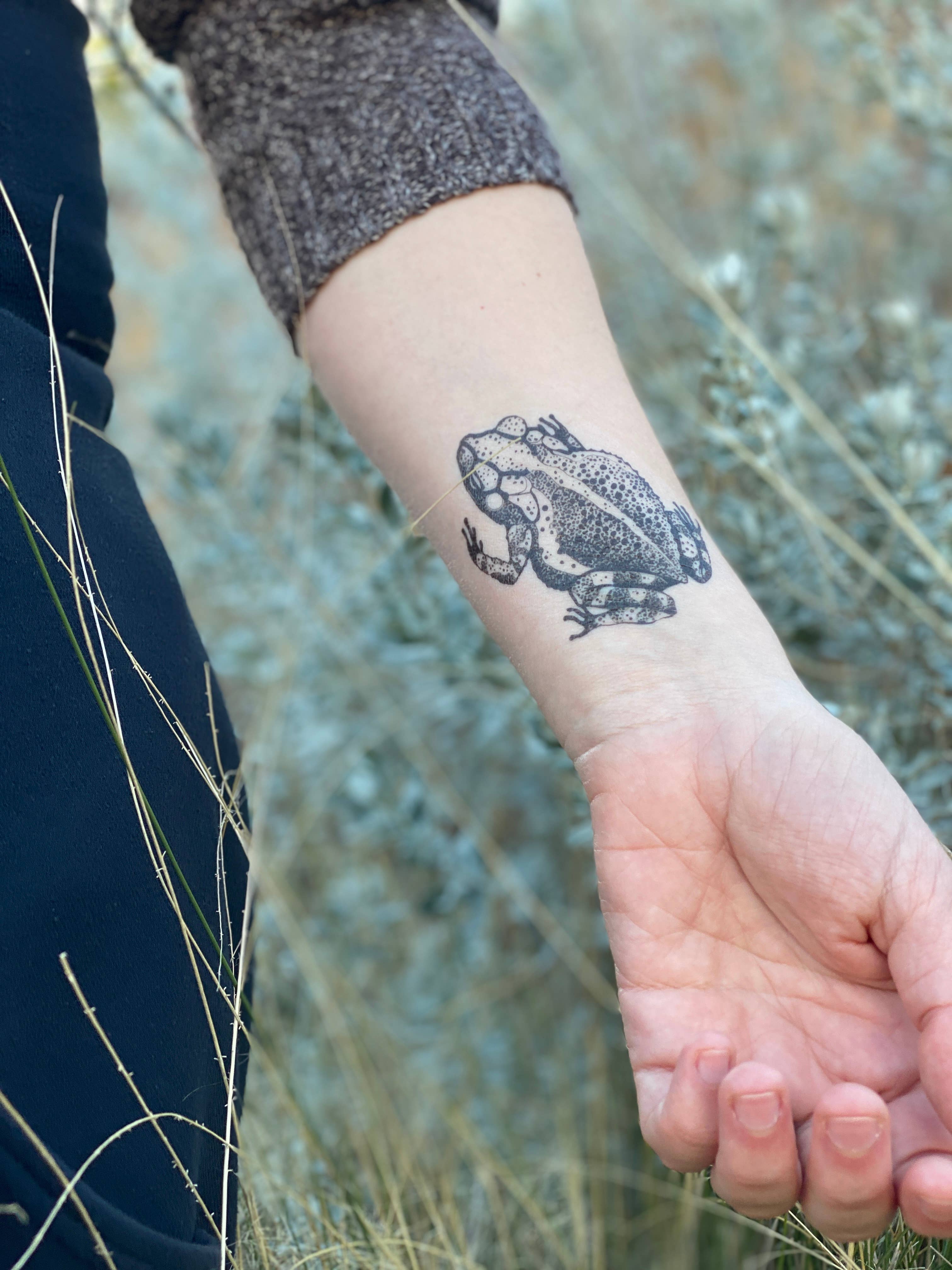 NatureTats - Wholesale Tijdelijke tattoo - Pad tijdelijke tattoo7