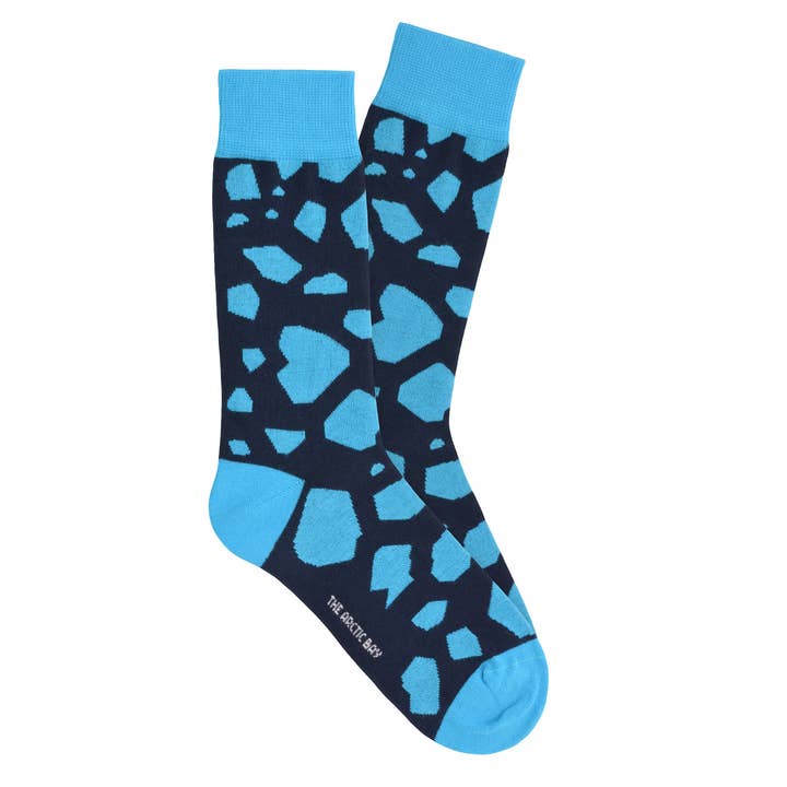 Socks Arctic melt Blue/Mint for wholesale by The arctic bay