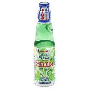 INTERNATIONAL TASTE FOOD SARL - Wholesale Soda/Carbonated Drink - KIMURA RAMUNE MELON 20CL X18