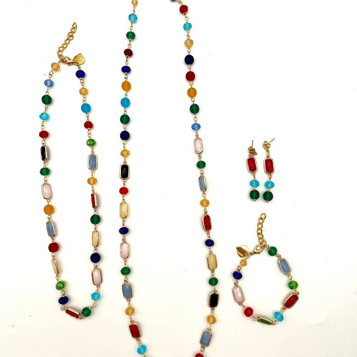 Alice Sturzinger LLC - Wholesale Jewelry Set - Grace Murano Glass Jewelry Collection - Multiple Color Opt.18