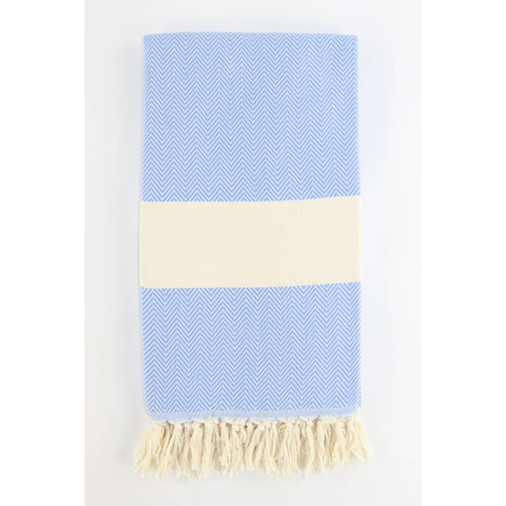 Premium Turkish Herringbone Pattern Towel for wholesale by TURKISH LINEN & TOWELS