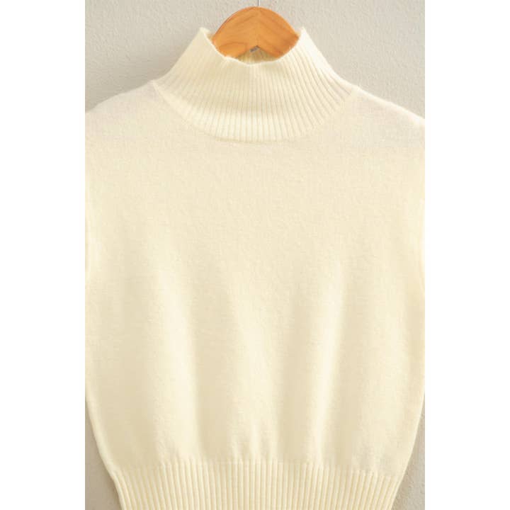 Double Zero - Wholesale Knit Sweater - Women's - High Neck Sleeveless Knit Top18