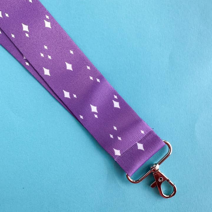 Kitty With A Cupcake - Wholesale Lanyard - Unisex - Sparkle Lanyard