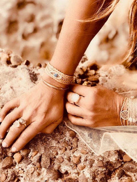 Inspirit Designs - Wholesale Cocktail/statement ring - Herkimine Chakra Ring1