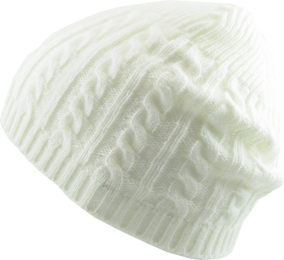 KBETHOS - Wholesale Beanie - Unisex - Cuffless Cable Knit Beanie77