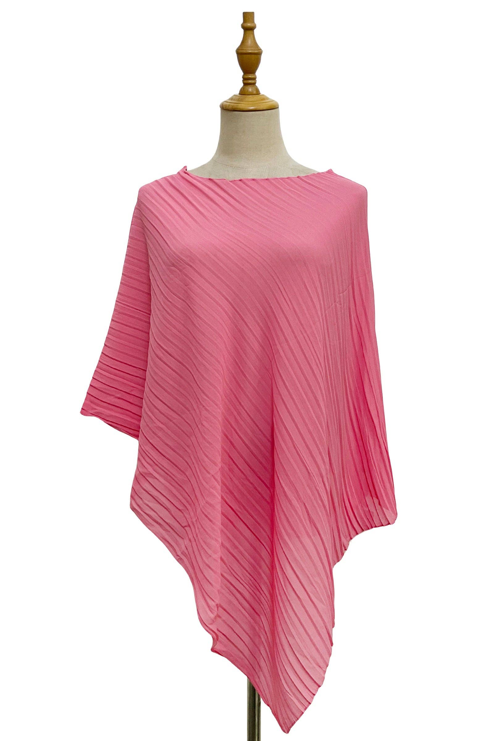 Fashion Scarf World – wholesale Swim cover-up – Women’s – Plain Pleated Chiffon Cover Up24