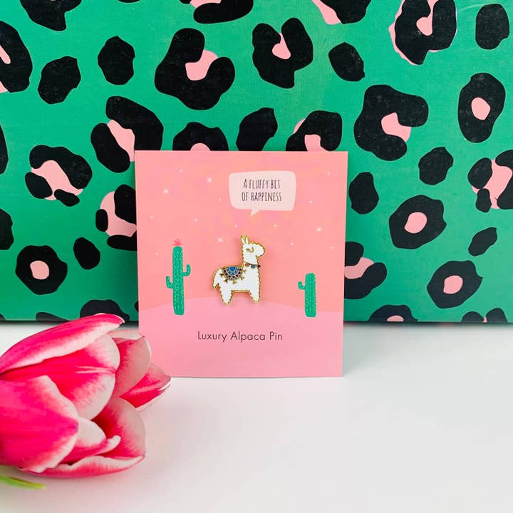 Jungle Empire - Wholesale Lapel Pin/Button - alpaca pin2