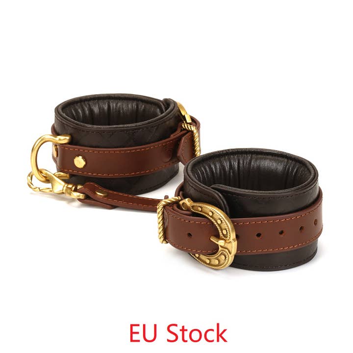 The Equestrian Leather Ankle Cuffs for wholesale by Liebe Seele