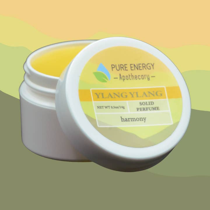 Solid Perfume - Ylang Ylang (0.50 oz) for wholesale by Healing Earth by Pure Energy Apothecary
