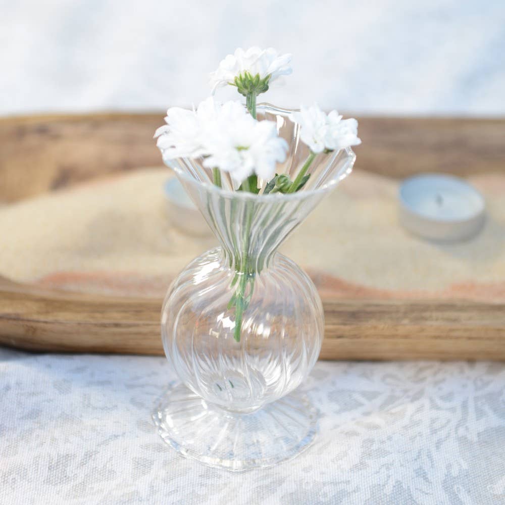 AULICA - Wholesale Vase - Glass soliflore 6.3x6.3x12.6cm1