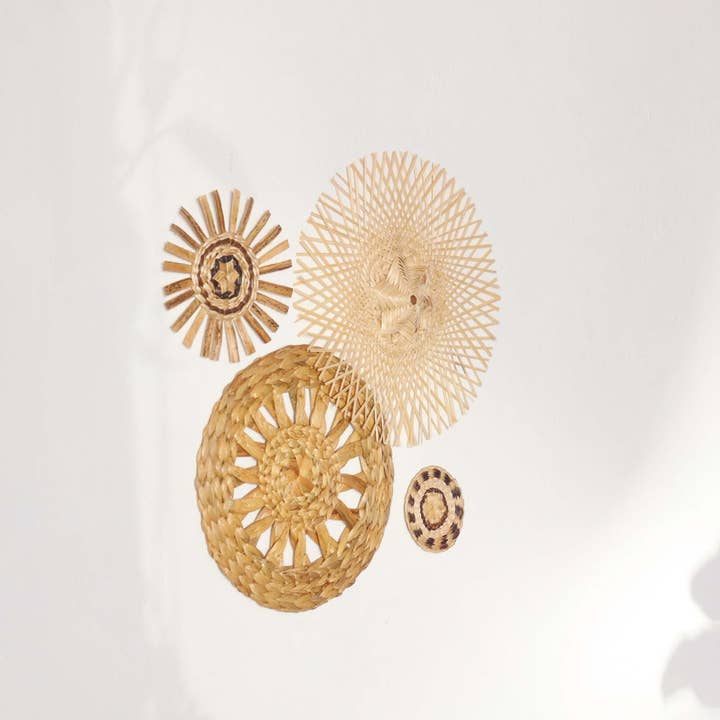 Thaihomeshop - Wholesale Wall Accent - SUK SOM - Wall Hanging Décor (Set of 4)4