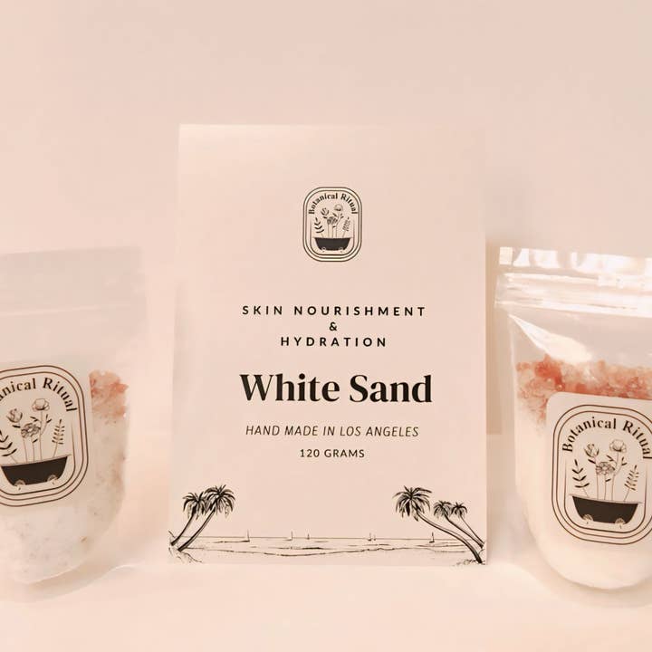 Botanical Ritual - Wholesale Bath Soak/Milk - White Sand: Skin Nourishment and Hydration0