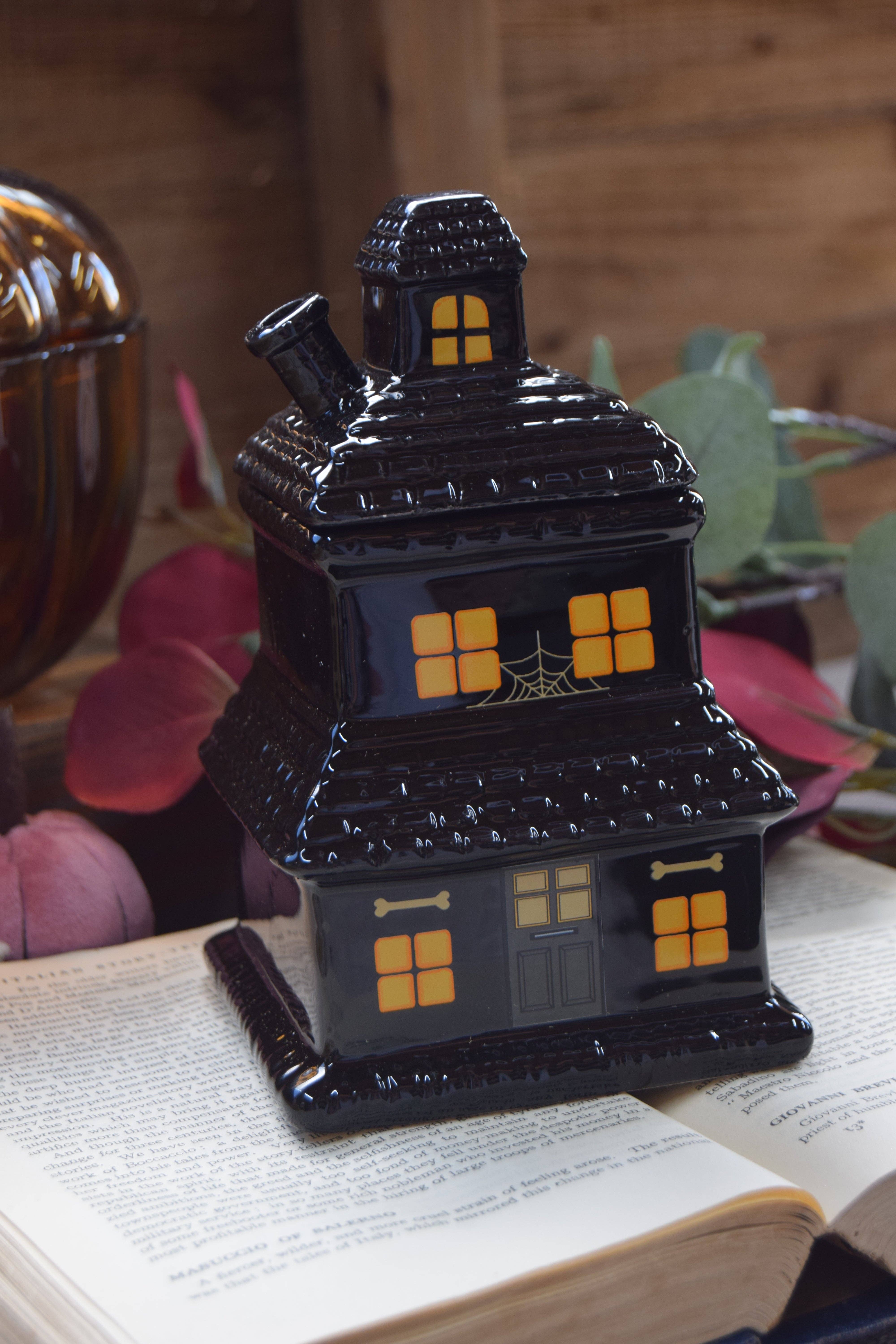 Firefly Handmade Creations ltd - Vendita all'ingrosso Scaldacera - Bruciatore di cera a forma di casa infestata4