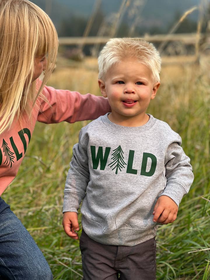 Made of Mountains - Wholesale Sweatshirt - Kids - WILD Tree Kids Crew2