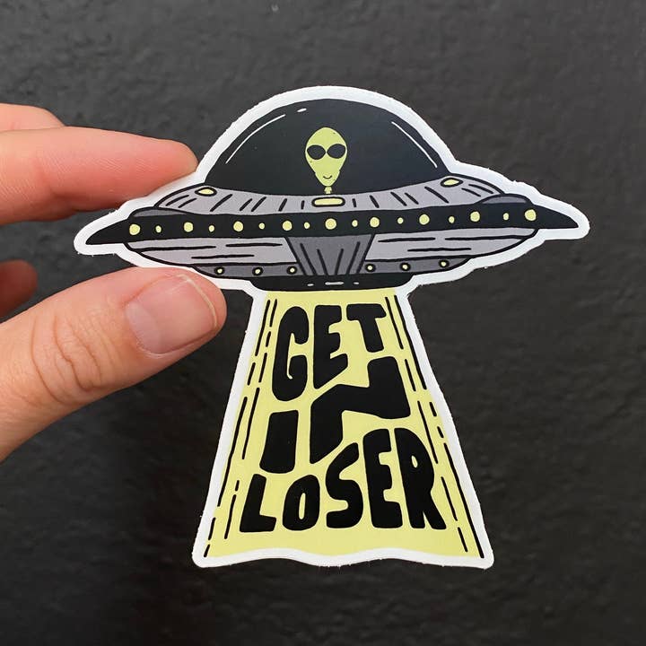 Hippie’s Daughter - Wholesale Sticker - Get in loser // sticker0