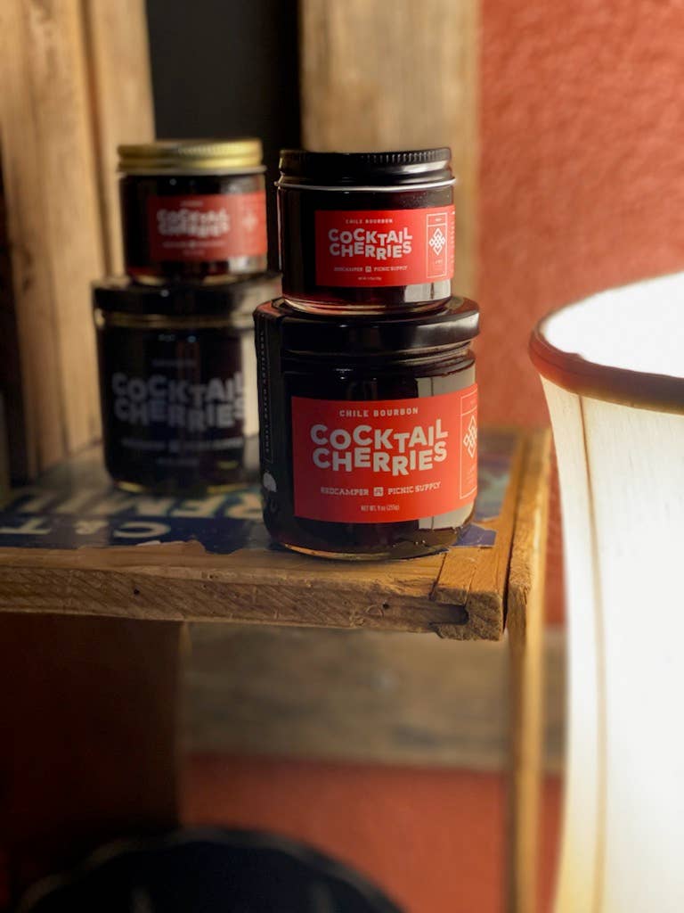 RedCamper - Vendita all'ingrosso Mix/sciroppo per cocktail - Ciliegie da cocktail Bourbon del Cile - 9oz6