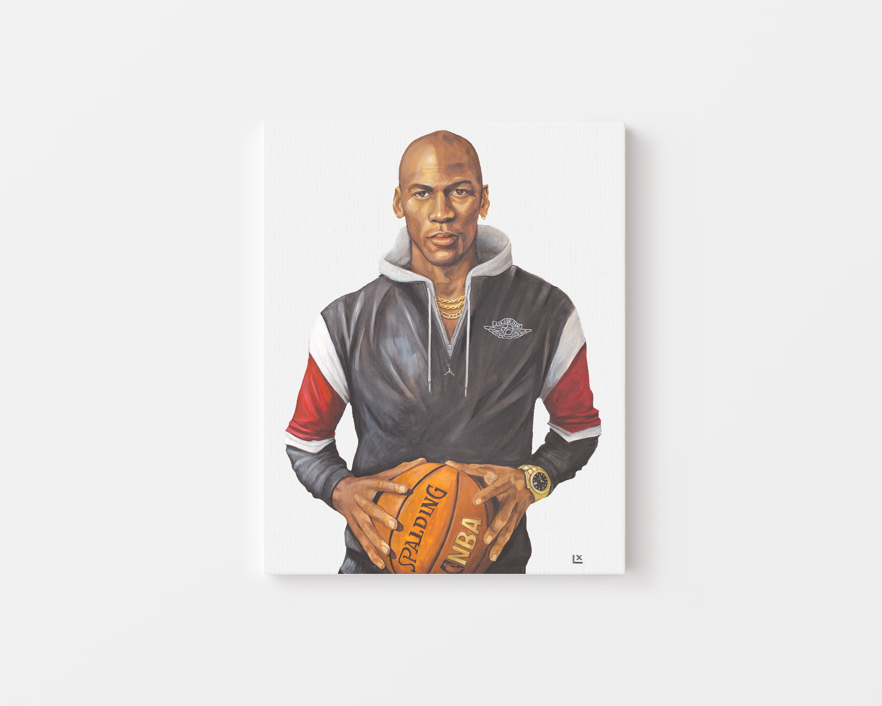 LX Artworks - Venta al por mayor Ilustración - Lienzo Michael Jordan0