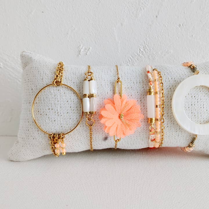 Serie BRA-11 – Bohemiskt, lantligt och feminint armband för wholesale av Bijoux ENORA