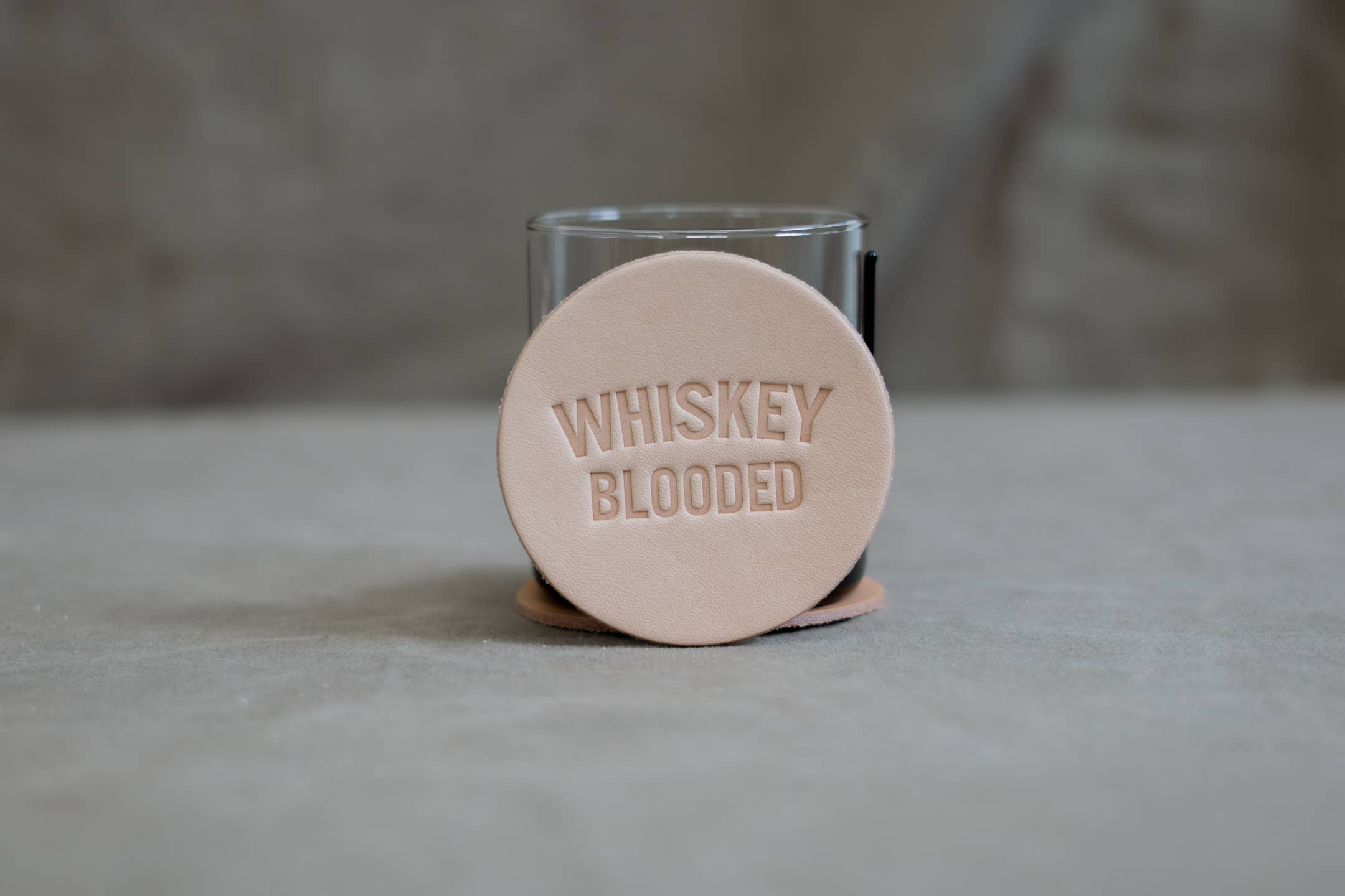 Manready Mercantile - Wholesale Coasters - Leather Coaster | Whiskey Blooded0