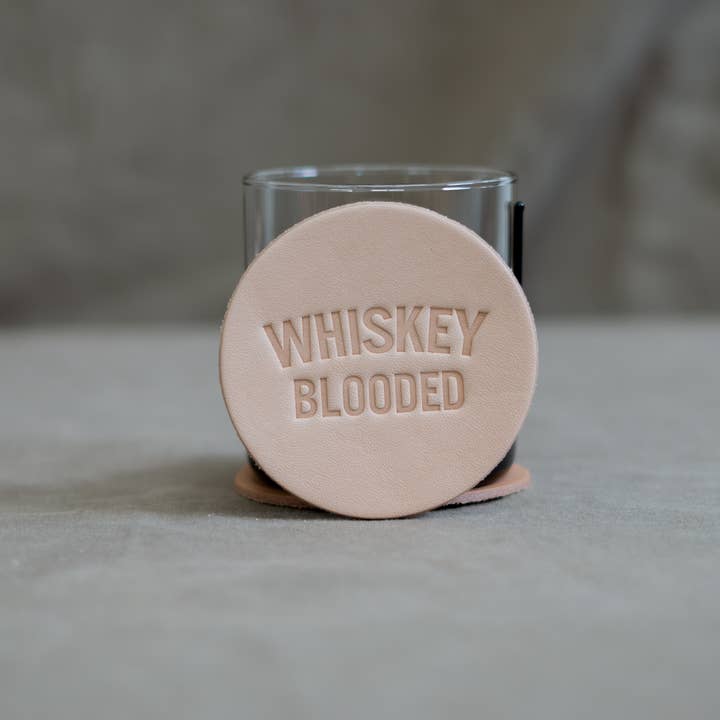 Manready Mercantile – Großhandel Untersetzer – Bierdeckel aus Leder | Whiskey Blooded