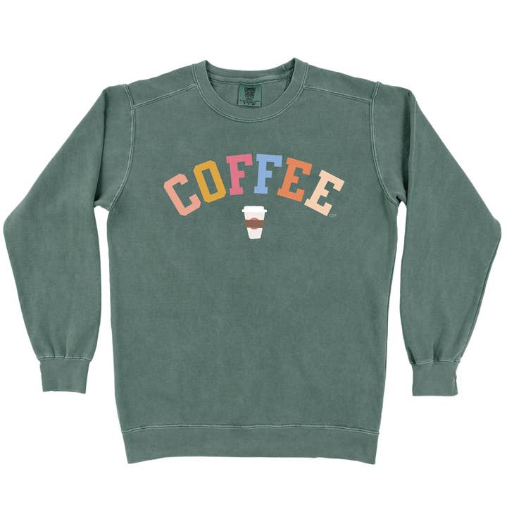 Sweatshirt Café - Épinette Bleue pour la vente par Callie Danielle