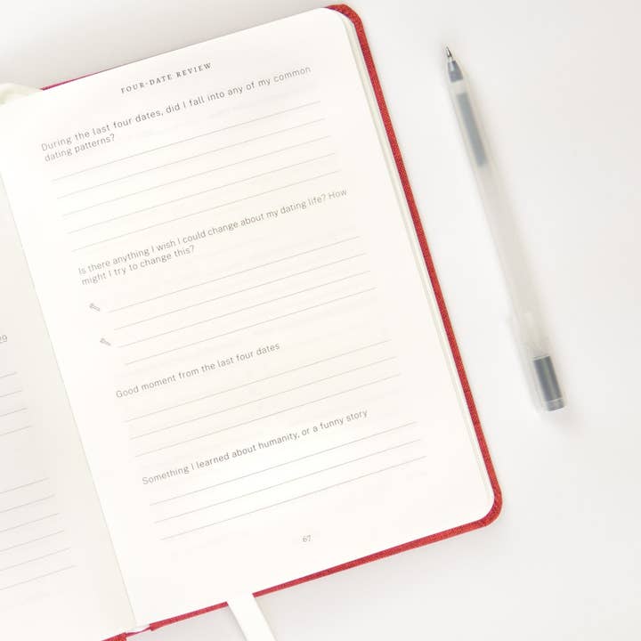 Strategy Journaling Co – wholesale Journal/diary – The Date Book Dating Journal3