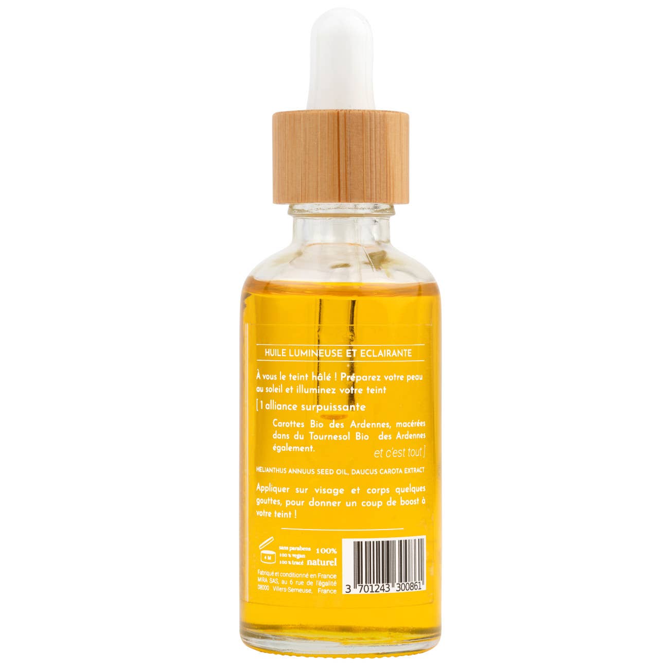 My Mira - Wholesale Facial Oil - Carrot macerate - Dull complexion and acne scars1