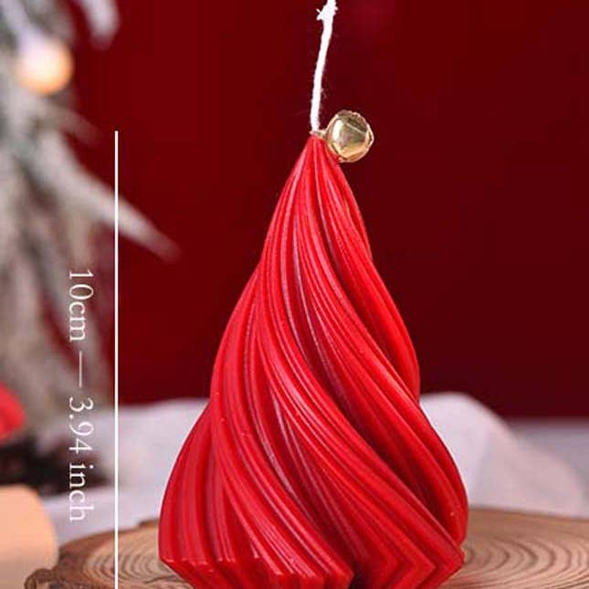 Candles Meta - Wholesale Novelty Candle - Mini Rotating Christmas Tree Home Decoration Candles3